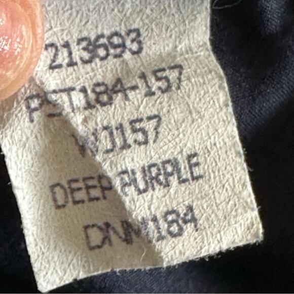 Paige Denim style Deep Purple Jeans Womens Size 27 28x30 - Picture 12 of 12